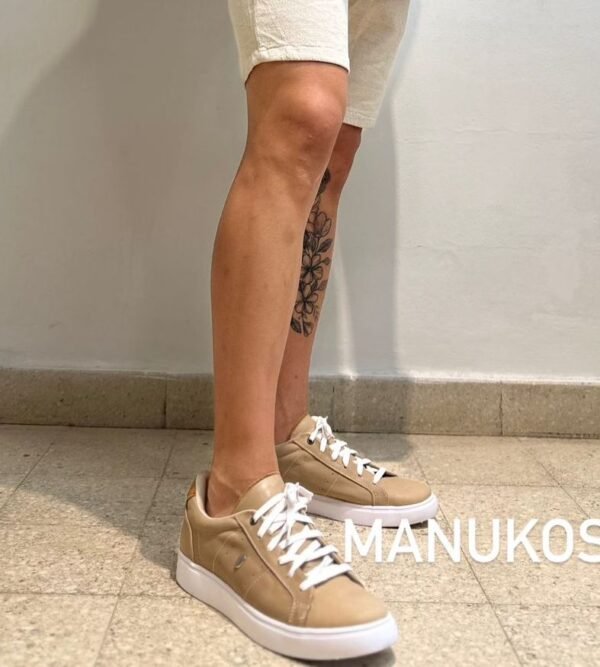 Zapatilla beige bando